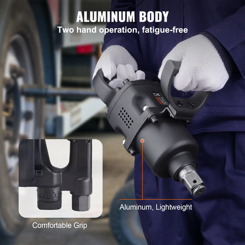 for Heavy Duty Repairs and Maintenance Amocart  Air Impact Wrench Up to 2730ft-lbs Reverse Torque Output 1