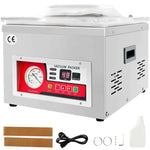 Amocart Food Vacuum Packing Machine DZ-260A Commercial Chamber Vacuum Sealer Kitchen Meat Packaging Food Saver Sealing Machine