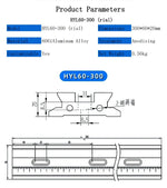 X-Axis Dovetail Platform Precision Translation Stage Optical Experiment Slide Linear Guide for Optical Bench