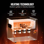 Amocart 2/3/6/10/15/30L Ultrasonic Cleaner with Heater Timer for Lab Tools Metal Parts Carburetor Brass Auto Parts Engine Parts