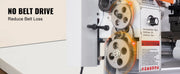 Load image into Gallery viewer, Amocart Brushless Mini Metal Lathe  7''x16'' / 180mm*400mm 800W Digital Display Continuously Variable Metalworking Turning

