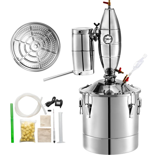 Amocart 20L-70L Alcohol Distiller Machine Beer Brewing Equipment DIY Wine Moonshine Apparatus Dispenser Kit Home Appliance