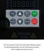 Economical VFD 0.75/1.5/2.2/4/5.5KW 220V/380V 3 Phase Output Variable Frequency Drive Converter Motor Speed Controller Inverter