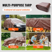 Bild in Galerie-Viewer laden, Amocart Heavy Duty Tarp Waterproof Tear Proof Poly Plastic Tarps Cover Multi-Purpose Outdoor Tarpaulin with Grommets for Truck
