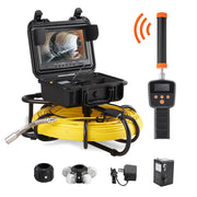 Bild in Galerie-Viewer laden, Amocart Sewer Camera 9" Pipeline Inspection Camera w/DVR Function w/12 Adjustable LED and 16 GB SD Card with 512Hz Locator IP68
