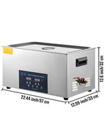 Amocart 10L 30L Ultrasonic Cleaner 28/40khz Dual Frequency Digital Portable Washing Machine Ultrasound Cleaner Home Appliance