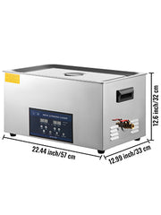 Bild in Galerie-Viewer laden, Amocart 10L 30L Ultrasonic Cleaner 28/40khz Dual Frequency Digital Portable Washing Machine Ultrasound Cleaner Home Appliance
