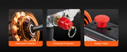 Charger l'image dans la visionneuse de galerie, Amocart Silent Air Compressor 900W 1450W 1800W Quiet Oil-free Portable Air Pump for Repair Tire Inflation Whisper Compressor
