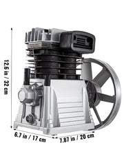 Charger l'image dans la visionneuse de galerie, Amocart Air Compressor Heads 2.2KW Twin Cylinder 3 HP Single Stage 1300RPM Piston Pump Suitable for Industry Machinery Farm

