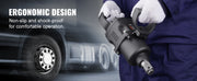 Bild in Galerie-Viewer laden, Amocart Air Impact Wrench Up to 2730 ft-lbs Reverse Torque Output 1inch Pneumatic Impact Gun for Repairs and Maintenance

