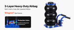 SucceBuy Air Jack 3 Ton/6613 lbs Triple Bag Air Jack Airbag with Steel Pipes Lift Up to 17.7 inch/450 mm Fast Lifting Pneumatic