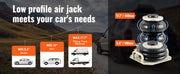 Charger l'image dans la visionneuse de galerie, Amocart Air Jack 3 Ton Double Bag Air Jack Air Bag Jack Lift Up 3-5 s Fast Lifting Pneumatic Jack for Cars with Short Handle
