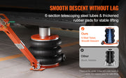 Bild in Galerie-Viewer laden, Amocart Air Jack 3/5 Ton Pneumatic Lifting Jack with Heightened Column Adjustable Handle Thick Rubber Pad for Sedan SUV Pickup
