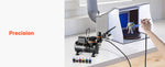 SucceBuy Airbrush Kit, Air Brush Kit with Air Compressor 3 Dual-Action Professional Airbrushes with 3 Tips for Cake Decorating