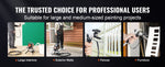 SucceBuy 750W 950W Airless Paint Sprayer 3000PSI High Efficiency Electric Airless Sprayer Handheld Paint Sprayers