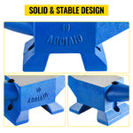 SucceBuy Single Round Horn Anvil Cast Steel Block Blacksmith Bench Tool 10-60KG Jewelery Making Manual Equipment for Metalsmiths
