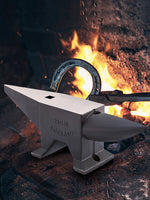 Amocart 10-60Kg Steel Single Round Horn Anvil Steel Block Blacksmith Bench Tool Jewelry Making Manual Equipment for Metalsmiths