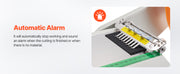 Charger l'image dans la visionneuse de galerie, Amocart Automatic Webbing Cutting Machine Hot Cold Ribbon Cutting Machine with Adjustable Temperature LCD Display for Shoelaces
