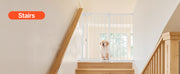Charger l'image dans la visionneuse de galerie, Amocart Baby Gate 28/30/36 Inches High Dog Gate Easy Step Walk Thru Child Pet Security Pressure Mount Kit Wall Cups Doorways
