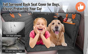 Bild in Galerie-Viewer laden, Amocart Back Seat Extender Dog Car Seat Cover for Back Seat Bed with Mesh Window and Storage Pocket Supports 350lbs Dog Hammock
