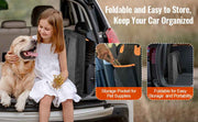 Bild in Galerie-Viewer laden, SucceBuy Back Seat Extender Dog Car Seat Cover for Back Seat Bed with Mesh Window and Storage Pocket Supports 350lbs Dog Hammock
