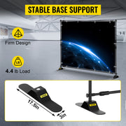Charger l'image dans la visionneuse de galerie, Amocart 2.4x2.4M Backdrop Background Stand Adjustable Telescopic Backdrop Banner Stand for Photocall Video Wedding Event Party

