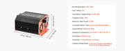 Charger l'image dans la visionneuse de galerie, SucceBuy 12V 20/30/40/60A DC to DC Battery Charger 250/375/500/750W for Lead-Acid Lithium AGM GEL Multi-Stage Charging for RVs
