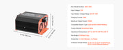 Charger l'image dans la visionneuse de galerie, Amocart 12V 20/30/40/60A DC to DC Battery Charger 250/375/500/750W for Lead-Acid Lithium AGM GEL Multi-Stage Charging for RVs
