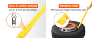 Charger l'image dans la visionneuse de galerie, Amocart Tire Bead Breaker Slide Hammer Tire Slide Hammer Heavy Duty Steel Tire Changing Tool for Car Truck Trailer Tire Removal
