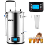 SucceBuy 35L110/220V 304Stainless Steel All-in-One Home Beer Brewer Electric Brewing System with Pump Brewing Beer Equipment Kit
