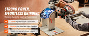 Bild in Galerie-Viewer laden, Amocart Belt Grinder Sander Variable Speed Belt Polisher with VFD 1500W Knife Sharpener Grinding Moulds &amp; 3PCS Sanding Belts
