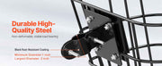 Charger l'image dans la visionneuse de galerie, SucceBuy Front Bike Basket Electric Scooter Basket - Max Bearing 20 lbs Construct from Solid Steel Kids / Adults Bicycle Basket
