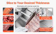 Bild in Galerie-Viewer laden, Amocart Commercial Electric Meat Bandsaw 650W 1800W Stainless Steel Countertop Bone Sawing Machine Frozen Fish Cutter for Pork
