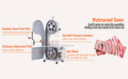 Charger l'image dans la visionneuse de galerie, Amocart Commercial Electric Meat Bandsaw Stainless Steel Countertop Bone Sawing Machine 0.16-7.9 Inch Cutting Thickness Frozen Meat Cutter with 6 Blades for Rib Pork Beef
