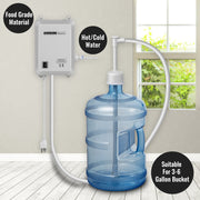 Charger l'image dans la visionneuse de galerie, Amocart Bottled Water Dispensing Pump w/PE Pipe 1 Gal/MIN 40 PSI for Coffee Tea Machine Water Dispenser Refrigerator Ice Maker
