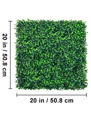 Bild in Galerie-Viewer laden, Amocart Artificial Boxwood Panel UV 24pcs 20x20/24x16 in Boxwood Hedge Wall Panels Artificial Grass Backdrop Wall Green Grass
