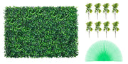 Bild in Galerie-Viewer laden, Amocart Artificial Boxwood Panel UV 24pcs 20x20/24x16 in Boxwood Hedge Wall Panels Artificial Grass Backdrop Wall Green Grass
