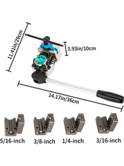 Charger l'image dans la visionneuse de galerie, Amocart Brake Line Flaring Tool 45° Double Flares for 3/16" 1/4" 5/16" 3/8" Tube Size Suitable for Soft Metal of Copper Lines
