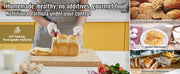 Bild in Galerie-Viewer laden, Amocart 2/3 LB Bread Maker 15-in-1 Dough Machine Nonstick Ceramic Pan Automatic Bread maker with Gluten Free Setting
