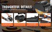 Bild in Galerie-Viewer laden, Amocart Burnishing Polishing Machine Variable Speed Surface Conditioning Tool Electric Metal Burnishing Machine for Wood Steel

