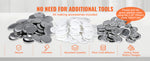 Amocart Button Maker 25/32/58 Pin Maker with Button Parts Ergonomic Arc Handle Punch Press Kit Button Maker Machine