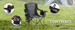 Amocart Outdoor Camping Chair 350lbs High Load Ultralight Folding Chair Portable Beach Hiking Picnic Travel Seat Fishing Tool