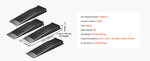 SucceBuy Car Ramps Portable Low Profile Car Service Ramps for Garage Maintenance& Oil Changes Heavy Duty for Low Chassis Vehicle