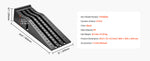 SucceBuy Car Ramps Portable Low Profile Car Service Ramps for Garage Maintenance& Oil Changes Heavy Duty for Low Chassis Vehicle