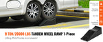 SucceBuy Car Ramp Low Profile Car Service Ramp 20000 lbs/10 Ton Loading Capacity 5.5" Lift Height Car Ramp Heavy Duty Tire Ramp