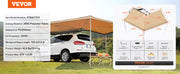 Bild in Galerie-Viewer laden, Amocart Vehicle Awning  Retractable Car Side Awning Car Awning with Waterproof Storage Bag  Suitable for Truck SUV Van Campers
