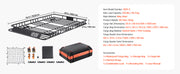 Charger l'image dans la visionneuse de galerie, Amocart Roof Rack Basket 64x39x4.1" Universal Rooftop Cargo Carrier Anti-Rust Alloy Steel Car Top Luggage Holder for SUV Truck
