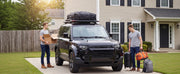 Charger l'image dans la visionneuse de galerie, Amocart 64 x 39 x 4.53 in Roof Rack Cargo Basket with Extension 200 lbs Capacity Universal Fit for SUVs Trucks Vehicles Pickups
