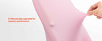 SucceBuy 50 Pcs Pink Chair Covers Polyester Spandex Chair Cover Stretch Slipcovers Flat-Front Chair Covers for Wedding Party