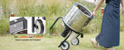 Charger l'image dans la visionneuse de galerie, Amocart Chicken Plucker Machine 20inch Diameter Stainless Steel Drum 108 Soft Fingers 500W Poultry Plucking Debris Collection
